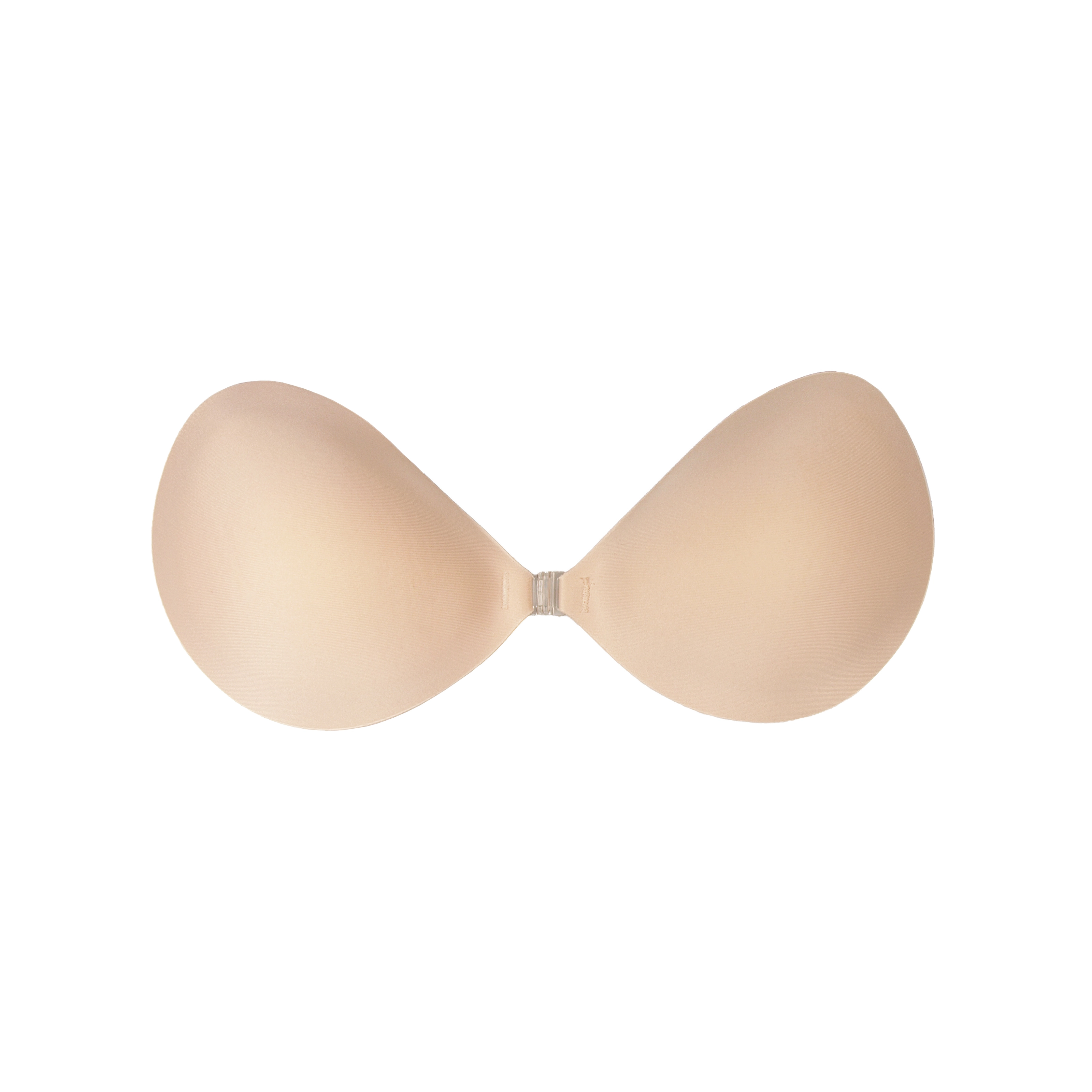 Backless Beauty BH mit Bügel, gefüttert in beige