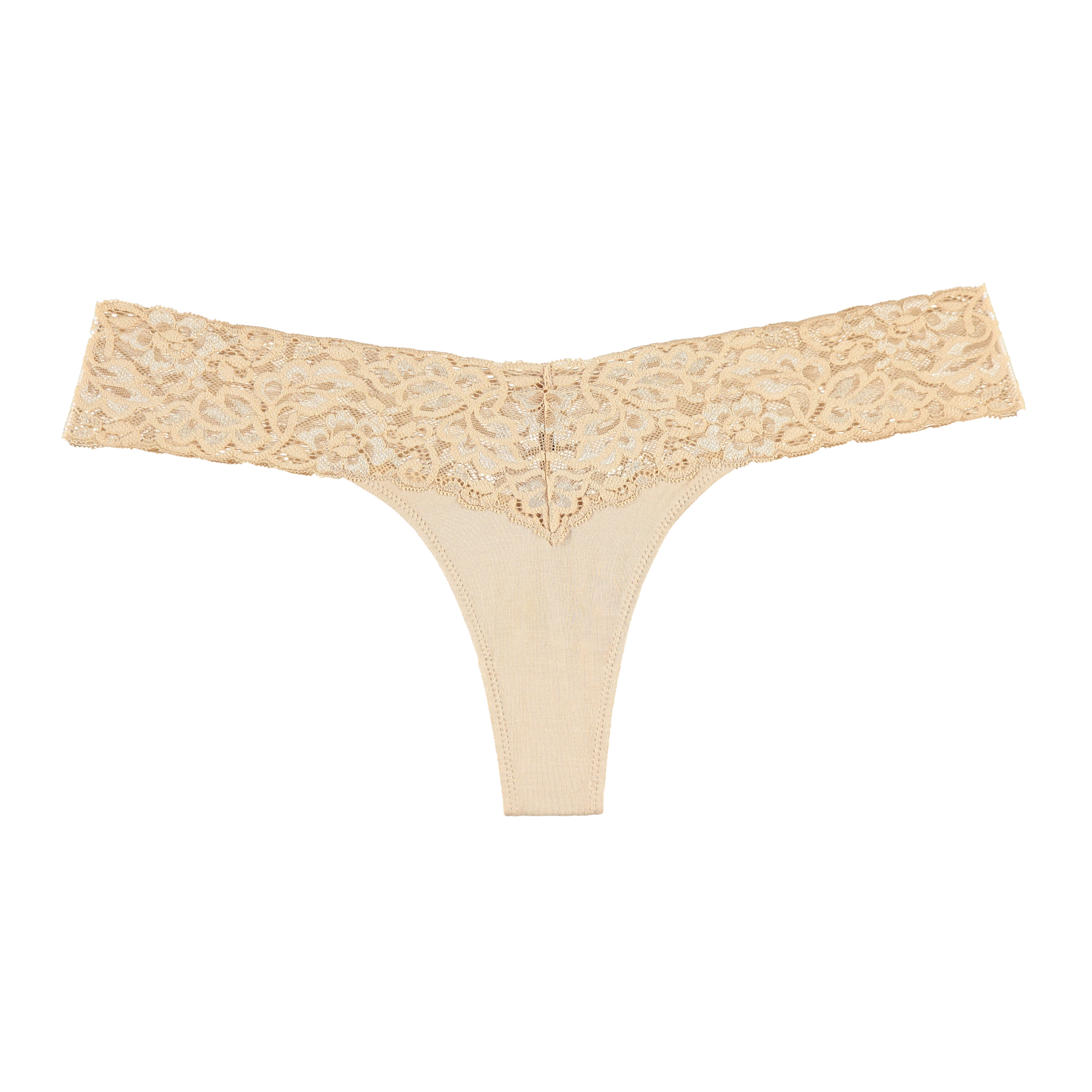 Lace Beauty String in beige