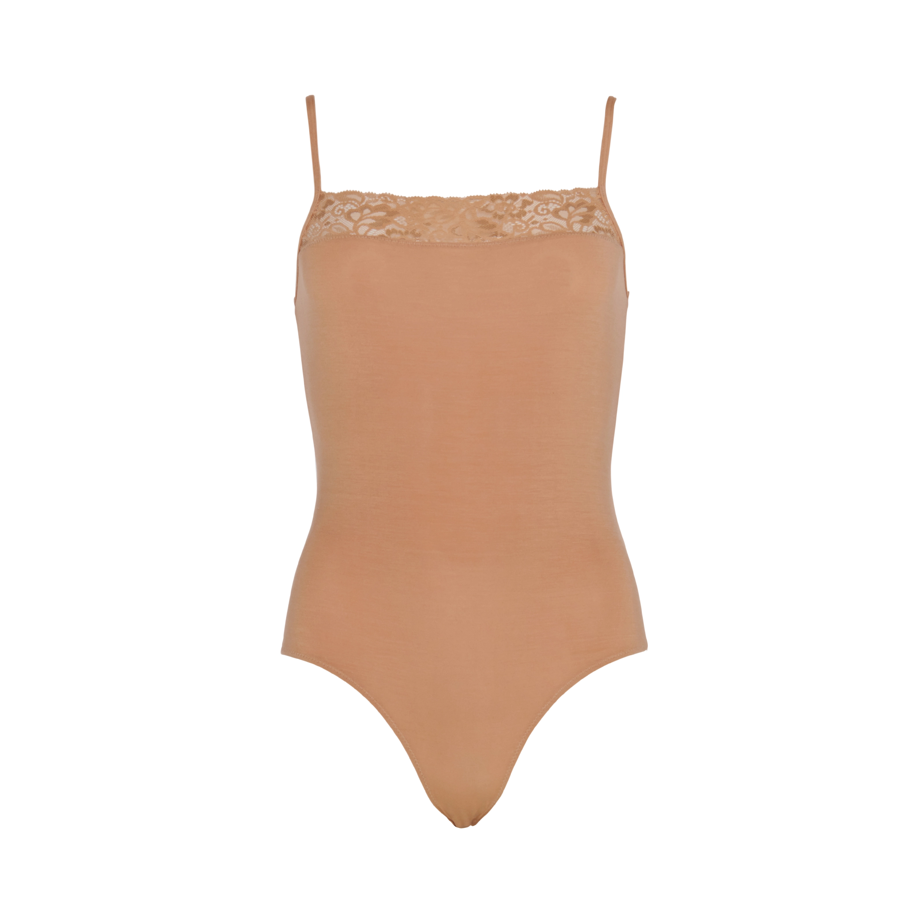 Cozy Beauty Body Kurzarm in beige