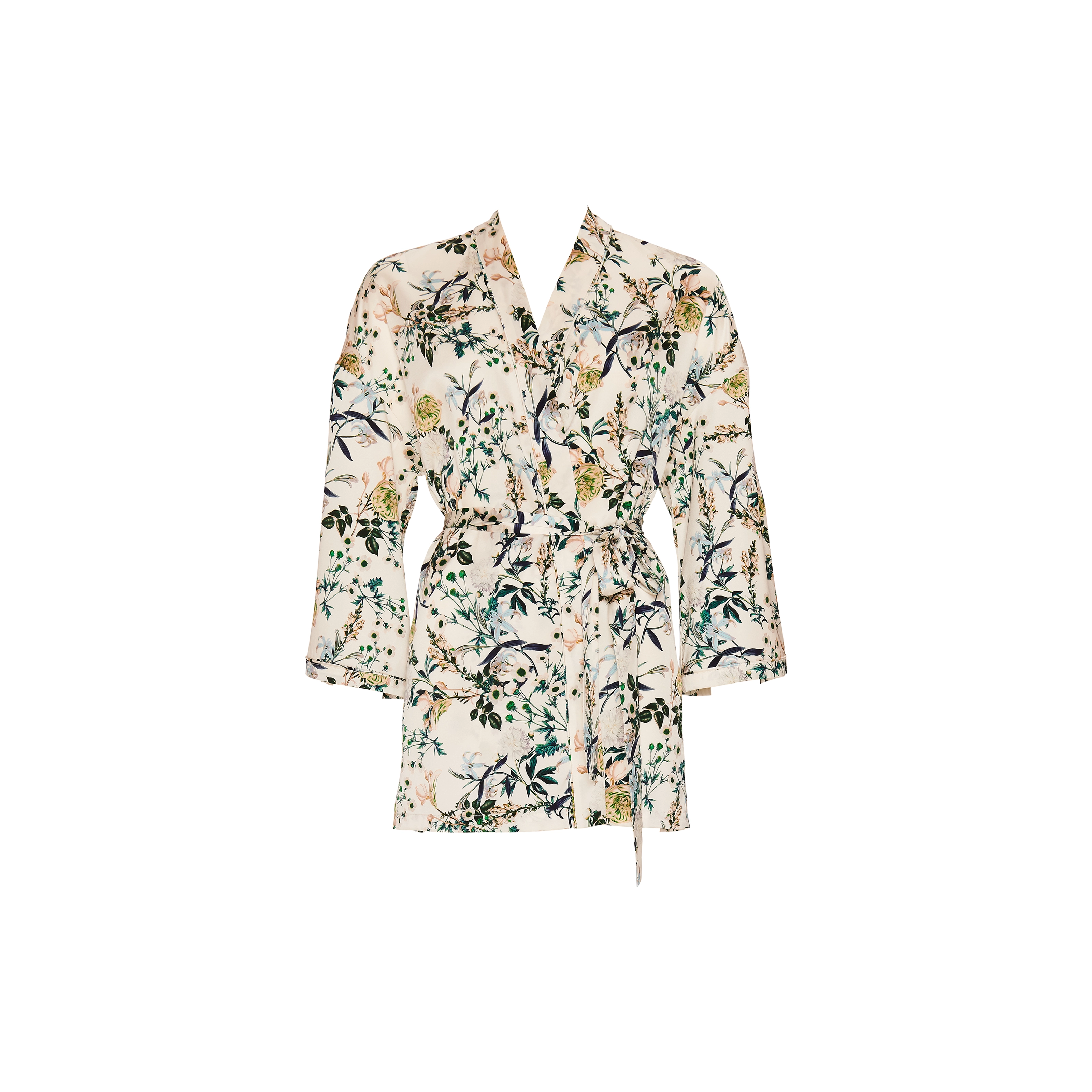 Pacita Mantel in weiss