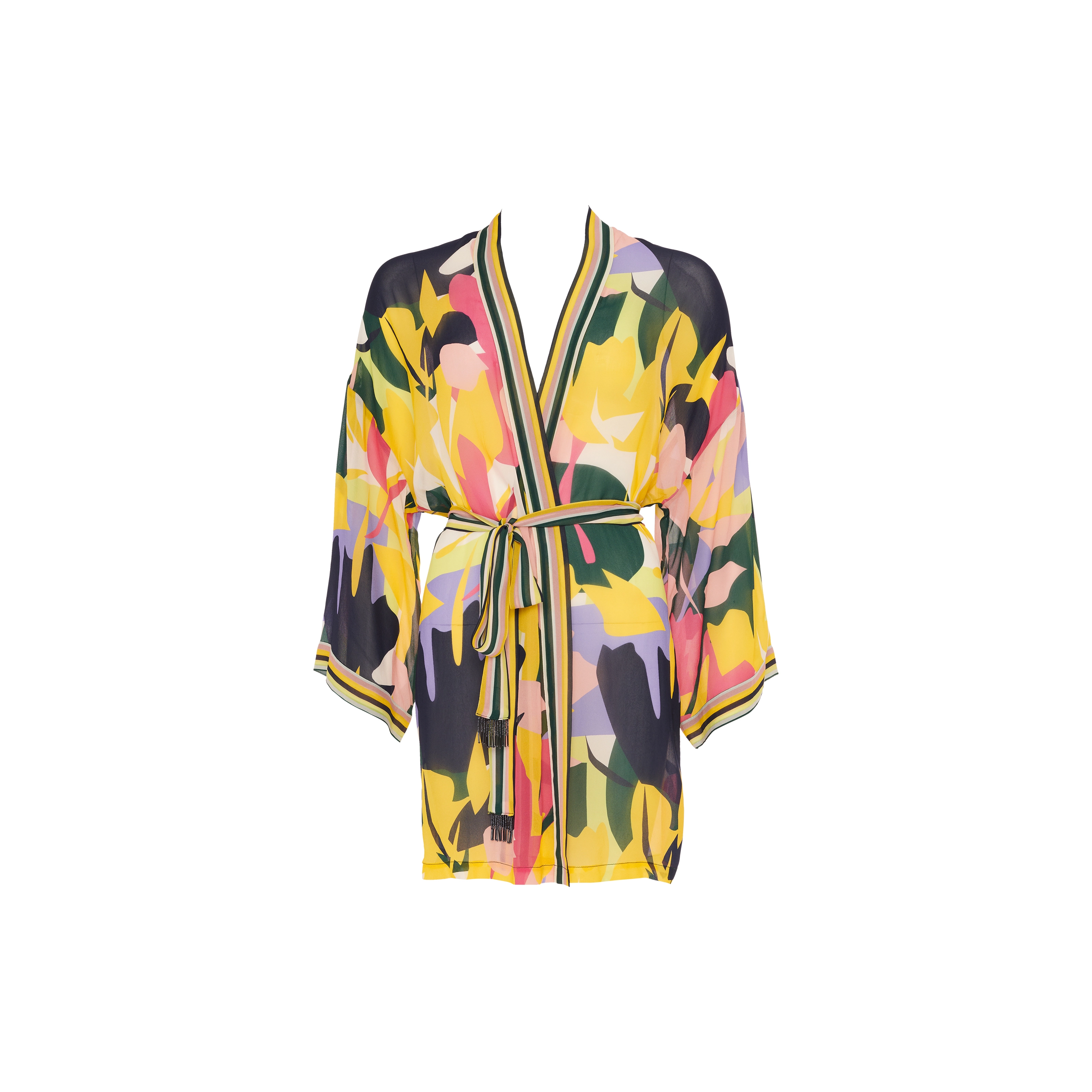 Oceania Mantel kurz in bunt