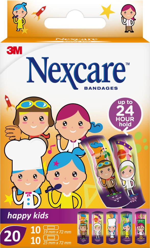 3M Nexcare Kinderpflaster Happy Kids Professions