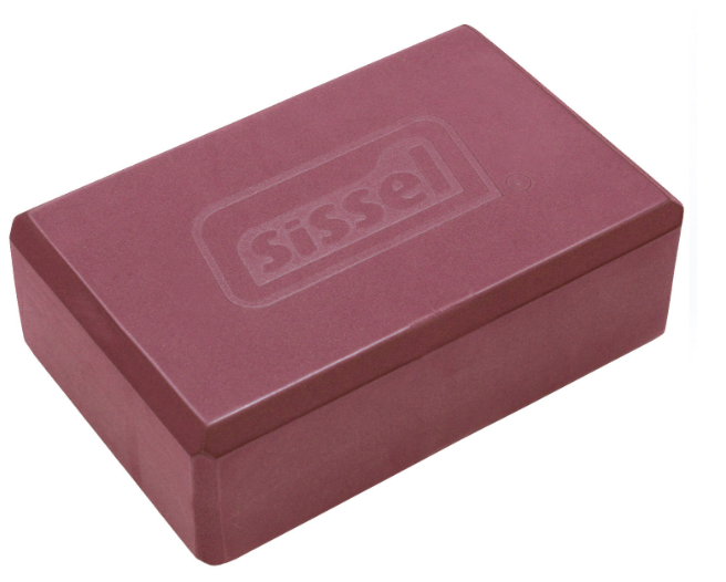 Sissel Yoga Block Bordeaux (1 Stk)
