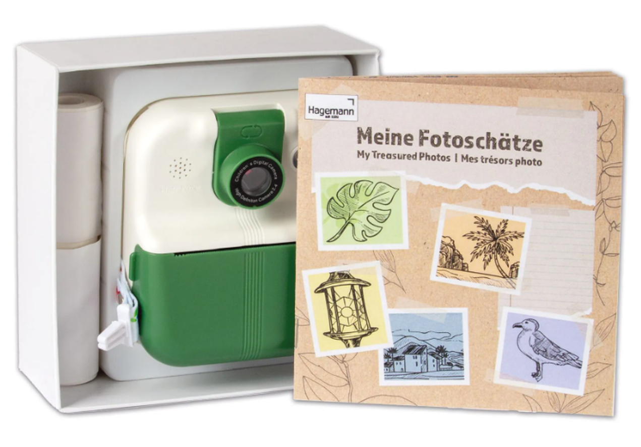TimeTEX Sofortbild-Kamera Natursafari, 11x10cm (8-teilig)