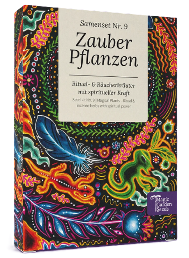 Magic Garden Seeds Saatgut Zauber-Pflanzen, 6 Ritual- & Räucherkräuter (1 Stk)