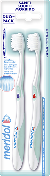 Meridol Zahnbürste Sanft Duo Pack (2 Stk)