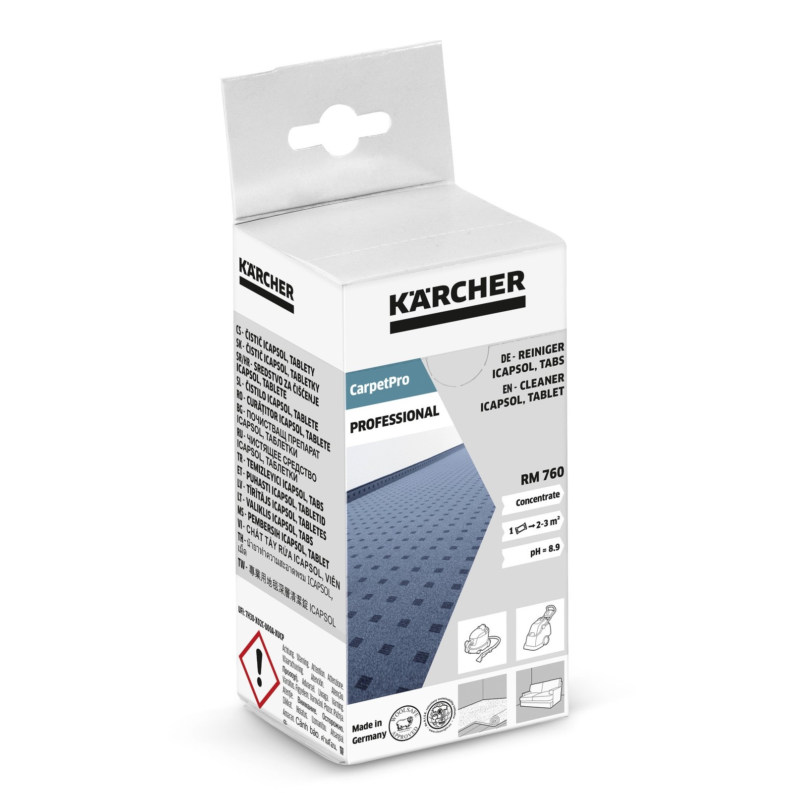 KÄRCHER CarpetPro Teppichreiniger Tabs RM 760 (16 Stk)
