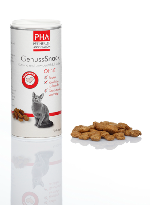 PHA GenussSnack Katzen mini-Herzen und Zähne (50g)