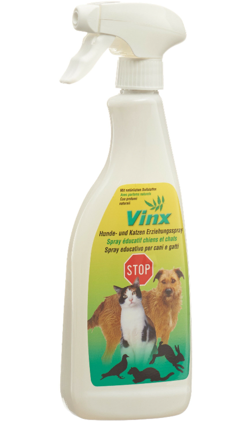 Vinx Hunde- und Katzen Erziehungsspray (500ml)