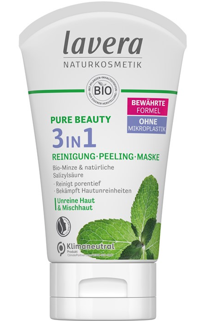 Lavera Bio Pure Beauty Reinigung Peeling Maske (125ml)