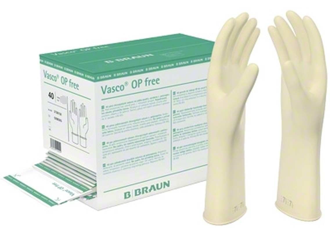 Vasco OP Free Handschuh Latexfrei Größe 6.5 (40 Paar)