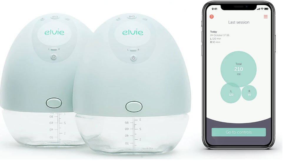 Elvie elektrische Doppel-Milchpumpe (1 Stk)