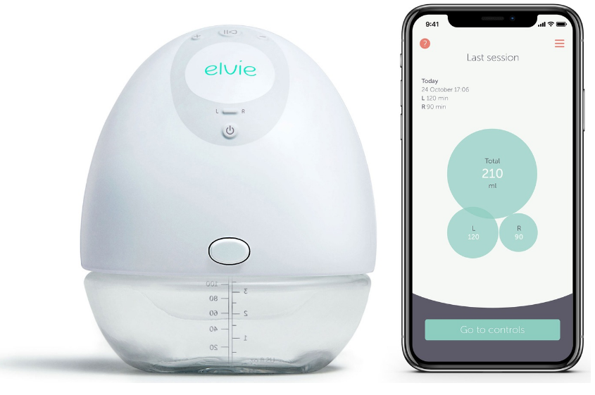 Elvie elektrische Einzelmilchpumpe (1 Stk)