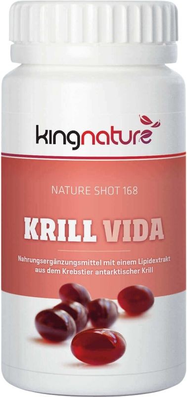 kingnature Krill Vida Kapseln (120 Stk)