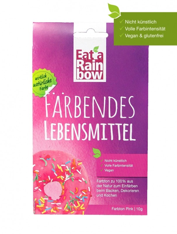 Eat a Rainbow Färbendes Lebensmittel pink (10g)
