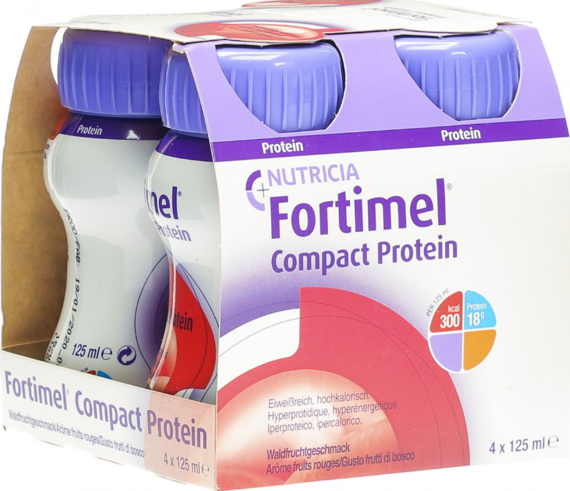 Fortimel Compact Protein Waldfrucht (4x125ml)