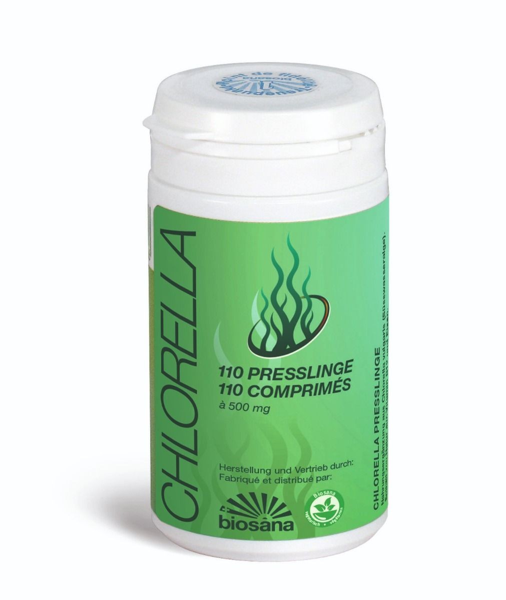 Biosana Chlorella Tabletten 500mg (110 Stk)