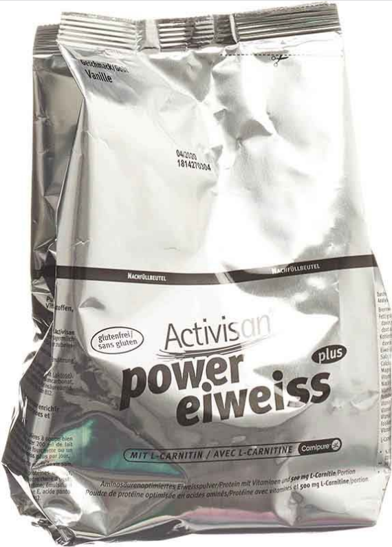 Activisan Power Eiweiss mit L-Carnitin Vanille (500g)