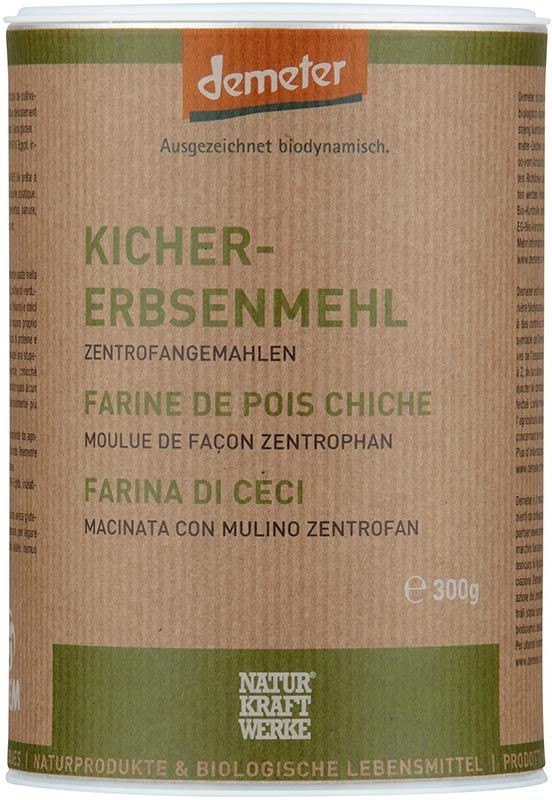 NATURKRAFTWERKE Kichererbsenmehl Demeter (300g)