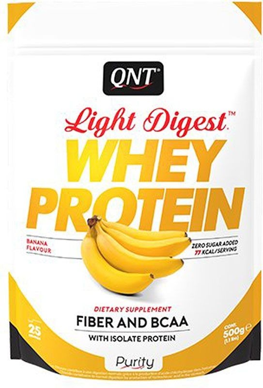 QNT Light Digest Whey Protein Banana (500g)