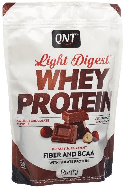 QNT Light Digest Whey Protein Hazelnut Choco (500g)