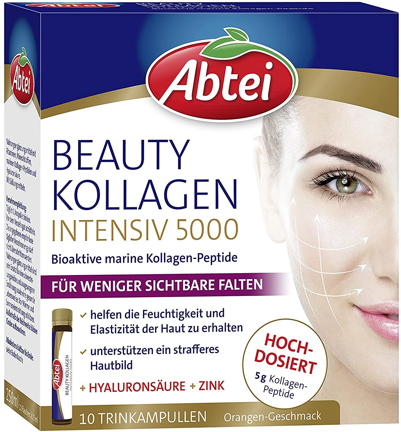 Abtei Beauty Kollagen Intensiv 5000 Ampullen (10 Stk)