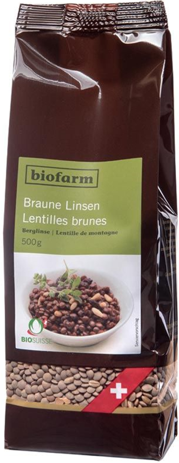biofarm Braune Linsen Bio (500g)