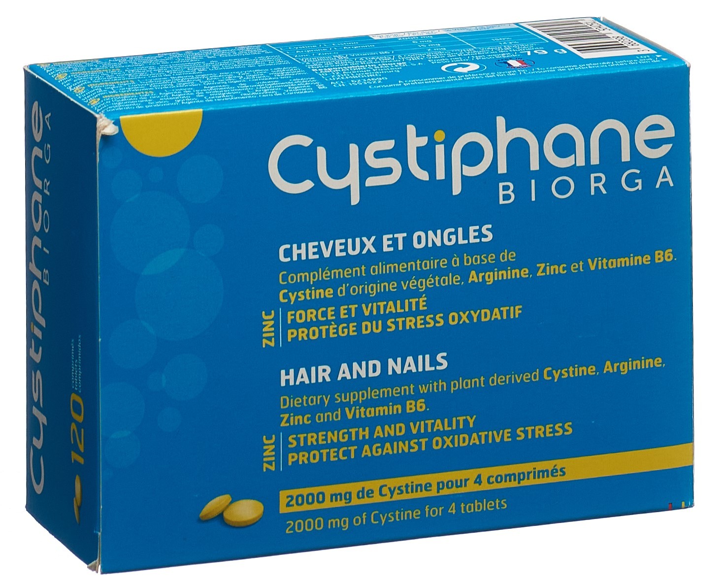 Cystiphane Haar und Nägel Tabletten (120 Stk)