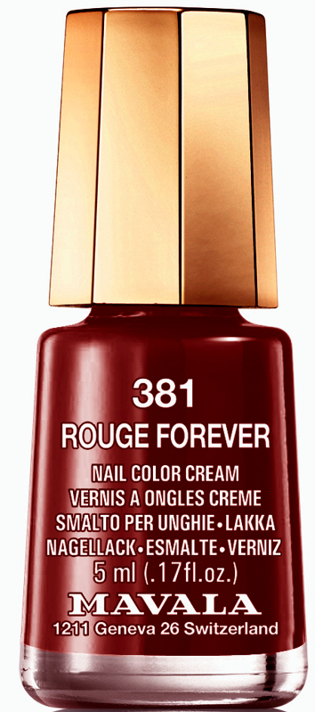 Mavala Nagellack 381, Rouge Forever (5ml)