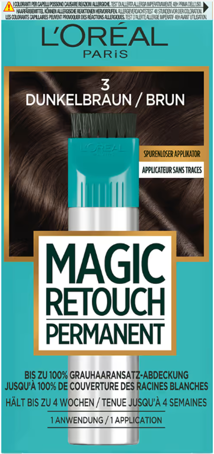 L'Oréal Magic Retouch Permanent 3 dunkelbraun (1 Stk)