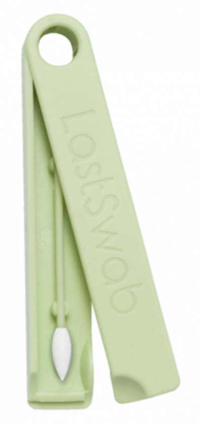 LastSwab Beauty Wiederverwendbares Wattestäbchen Grün (1 Stk)