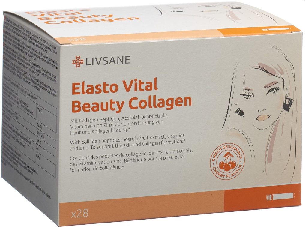 LIVSANE Elasto Vital Beauty Collagen Ampullen (28 Stk)