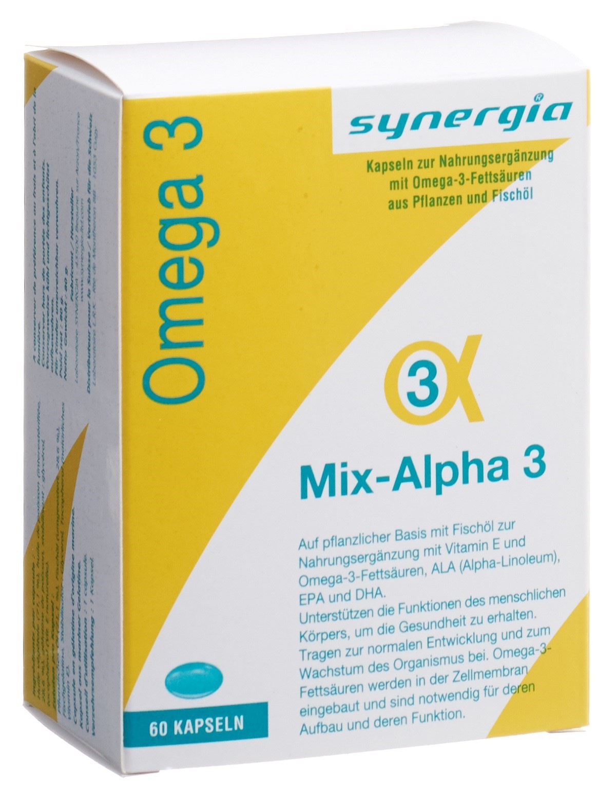 Mix-Alpha 3 Omega 3 Kapseln (60 Stk)