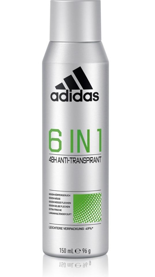 Adidas 6IN1 Deo Spray (150ml)
