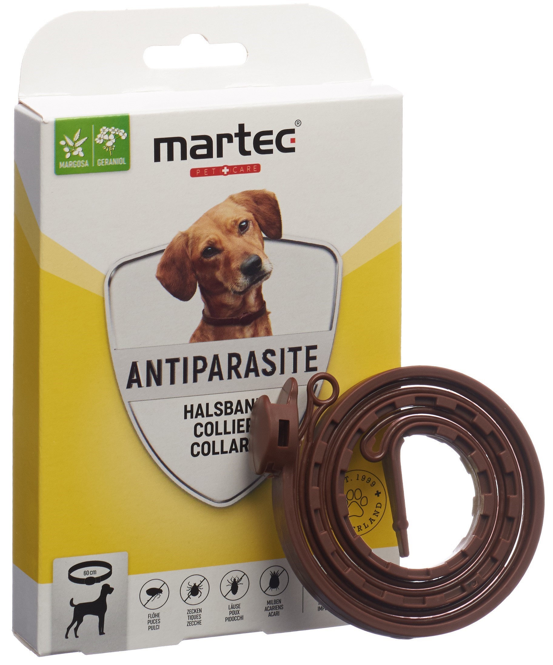 martec PET CARE Hundehalsband ANTIPARASITE (1 Stk)