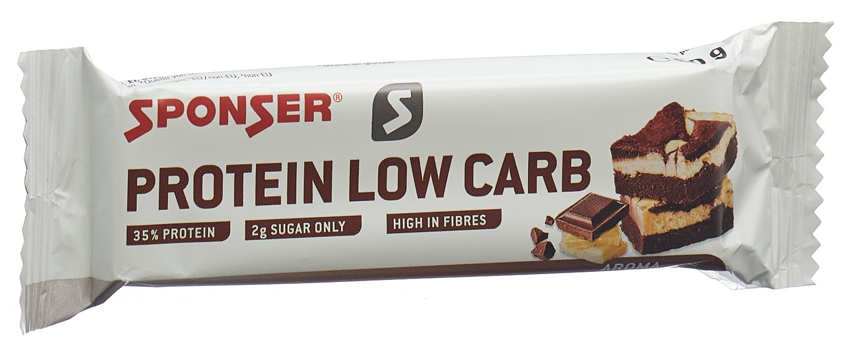 SPONSER Protein Low Carb Bar Choco Brownie (50g)