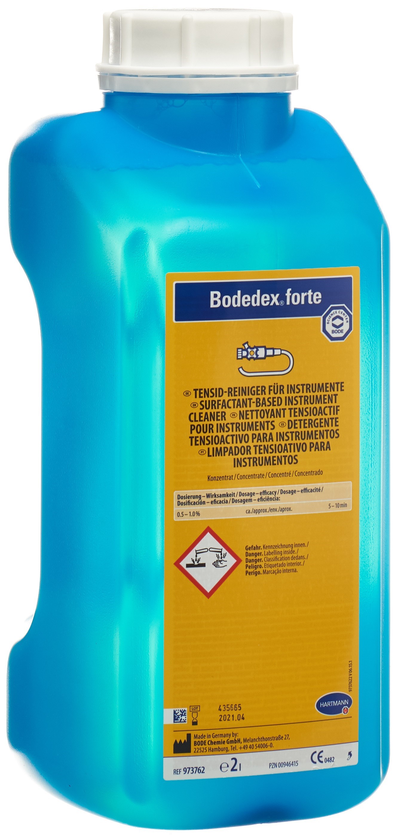 Bodedex forte Instrumenten Reiniger Konzentrat Flasche (2 Liter)