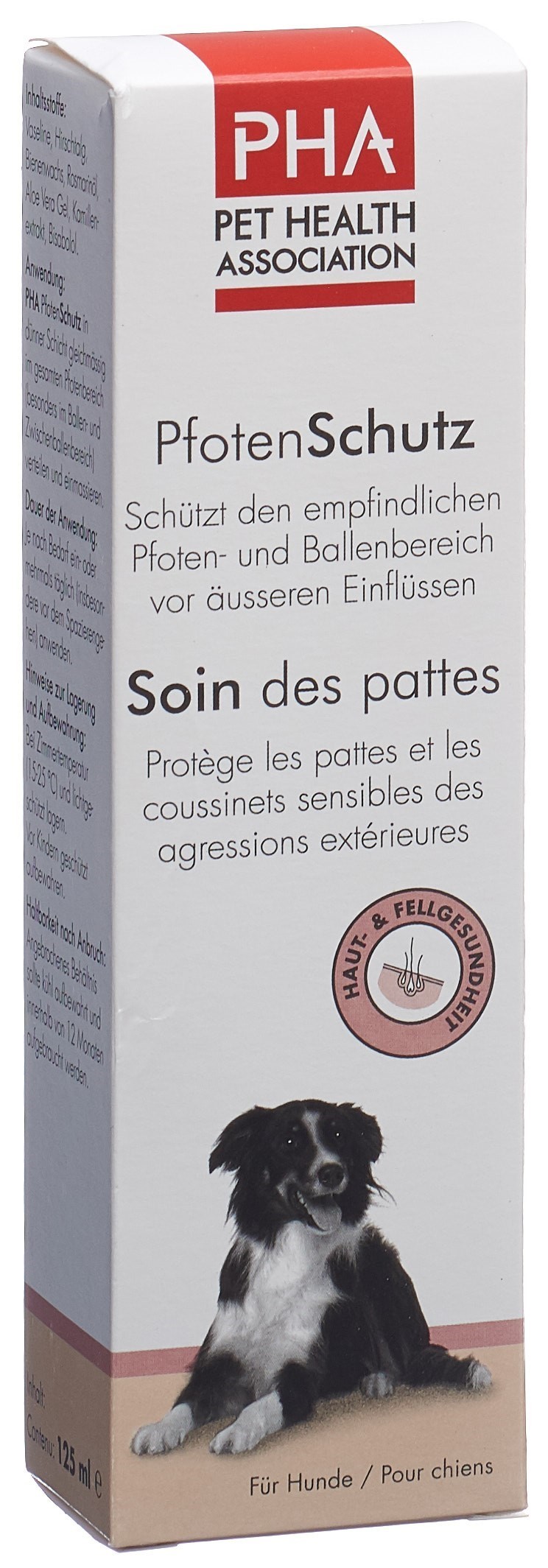 PHA Pfotenschutz Salbe für Hunde & Katzen (125ml)