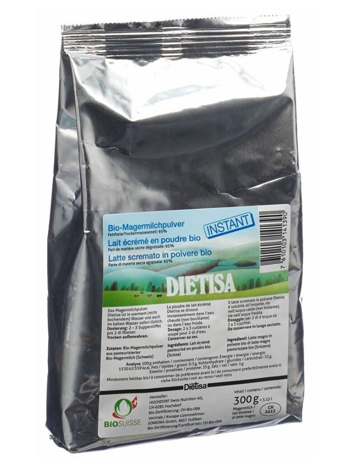 DIETISA Magermilchpulver instant Bio (300g)