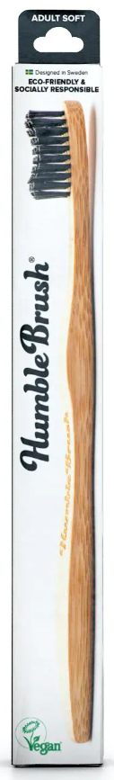 Humble Brush Zahnbürste Erwachsene Schwarz soft (1 Stk)