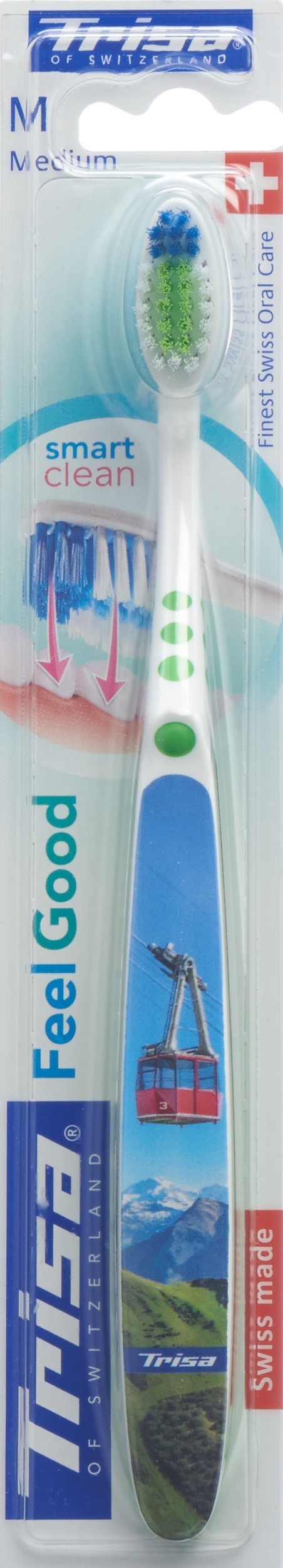 Trisa Feelgood Smart Clean Zahnbürste medium (1 Stk)