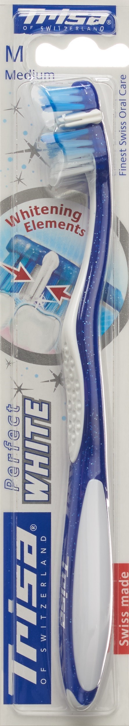 Trisa Perfect White Zahnbürste Medium (1 Stk)