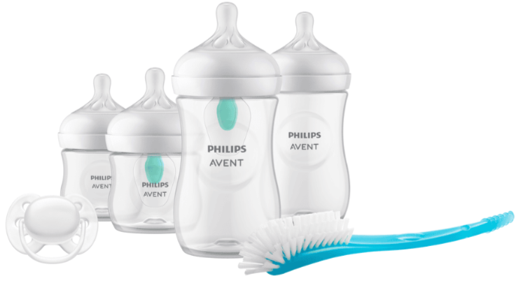 Philips Avent Natural Response Flaschen-Set mit AirFree Ventil (6-teilig)