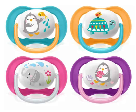 Philips Avent Schnuller Ultra Air Schnuller Collection Animals 6-18m Mixed (2 Stk)
