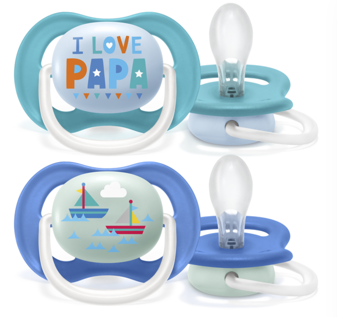 Philips Avent Ultra Air Schnuller Happy 6-18m Mixed (2 Stk)