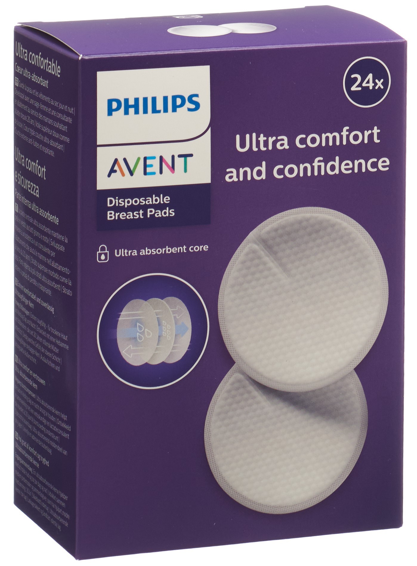 Philips Avent Stilleinlagen Einweg SCF254/24 (24 Stk)