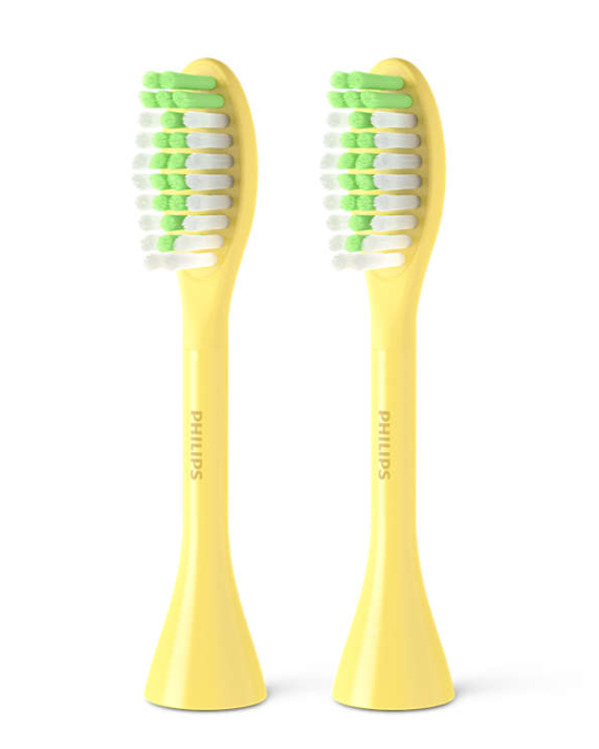 Philips One by Sonicare Bürstenköpfe Gelb (2 Stk)
