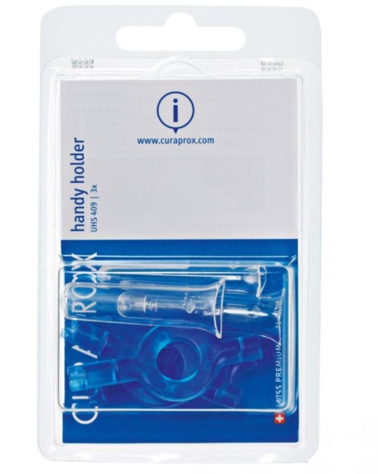 Curaprox UHS 409 Handy, Haltersystem für Interdentalbürsten (3 Stk)