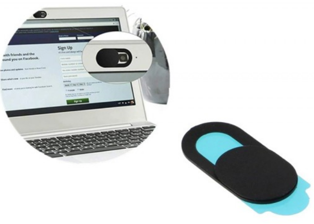 3er Set Webcam Abdeckung schwarz für Laptop, Tablet, Smartphone & Monitor (1 Stk)