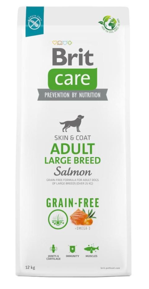 Brit Care Can Adult Large Breed Grain Free - Lachs (12kg)